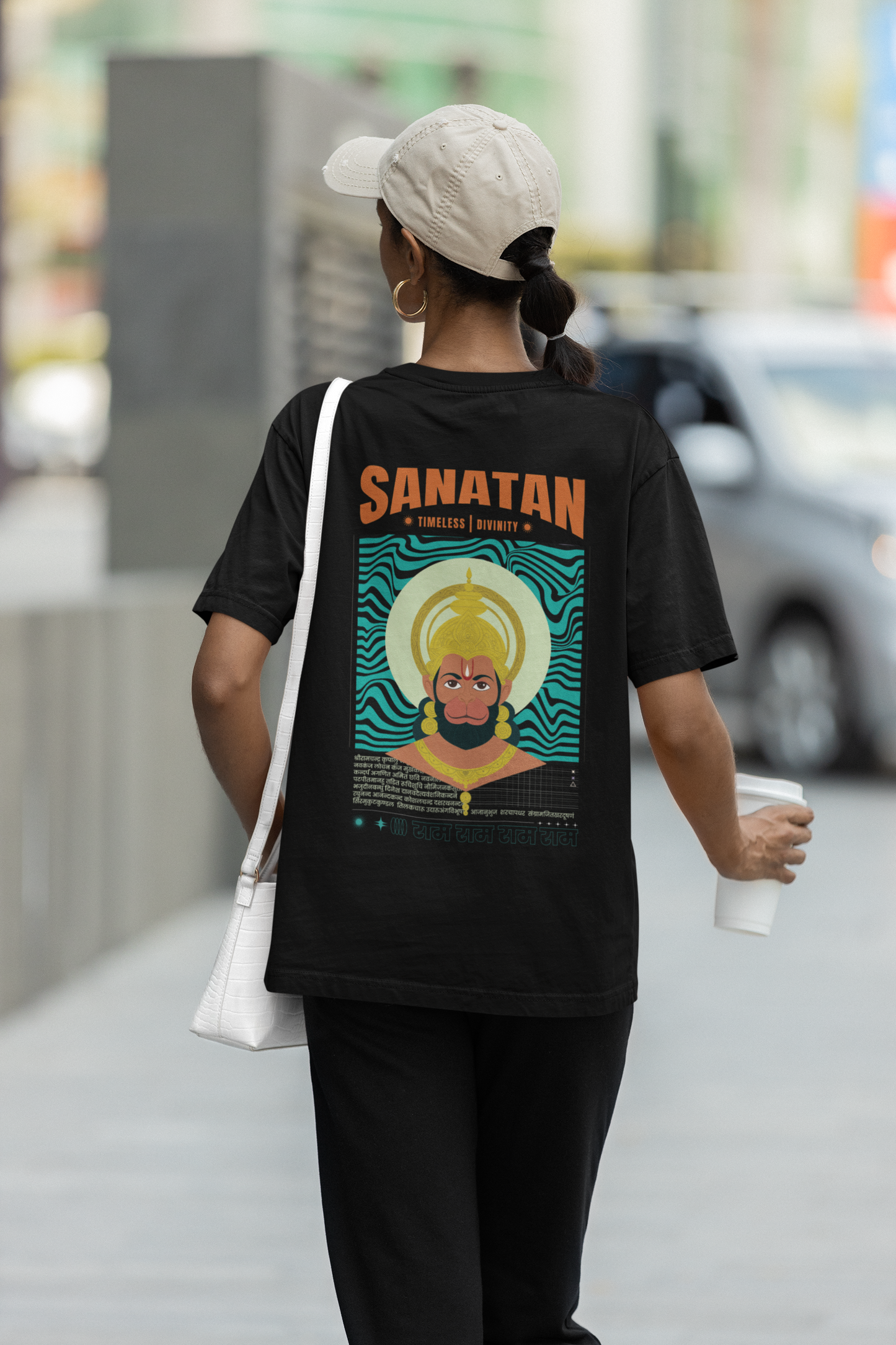 Sanatan Hanuman | Unisex Oversized T-Shirt