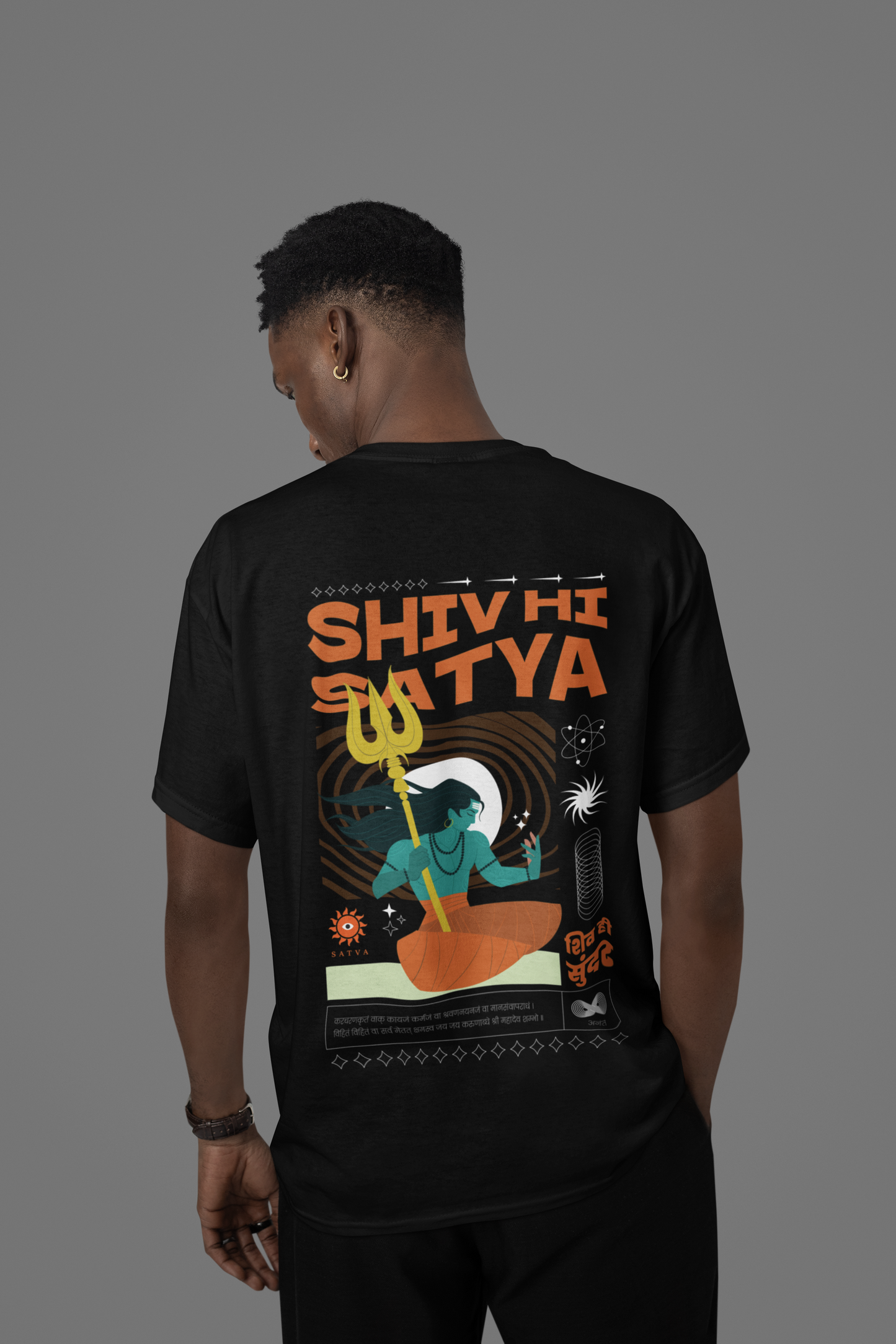 Shiv Hi Satya | Unisex Oversized T-Shirt