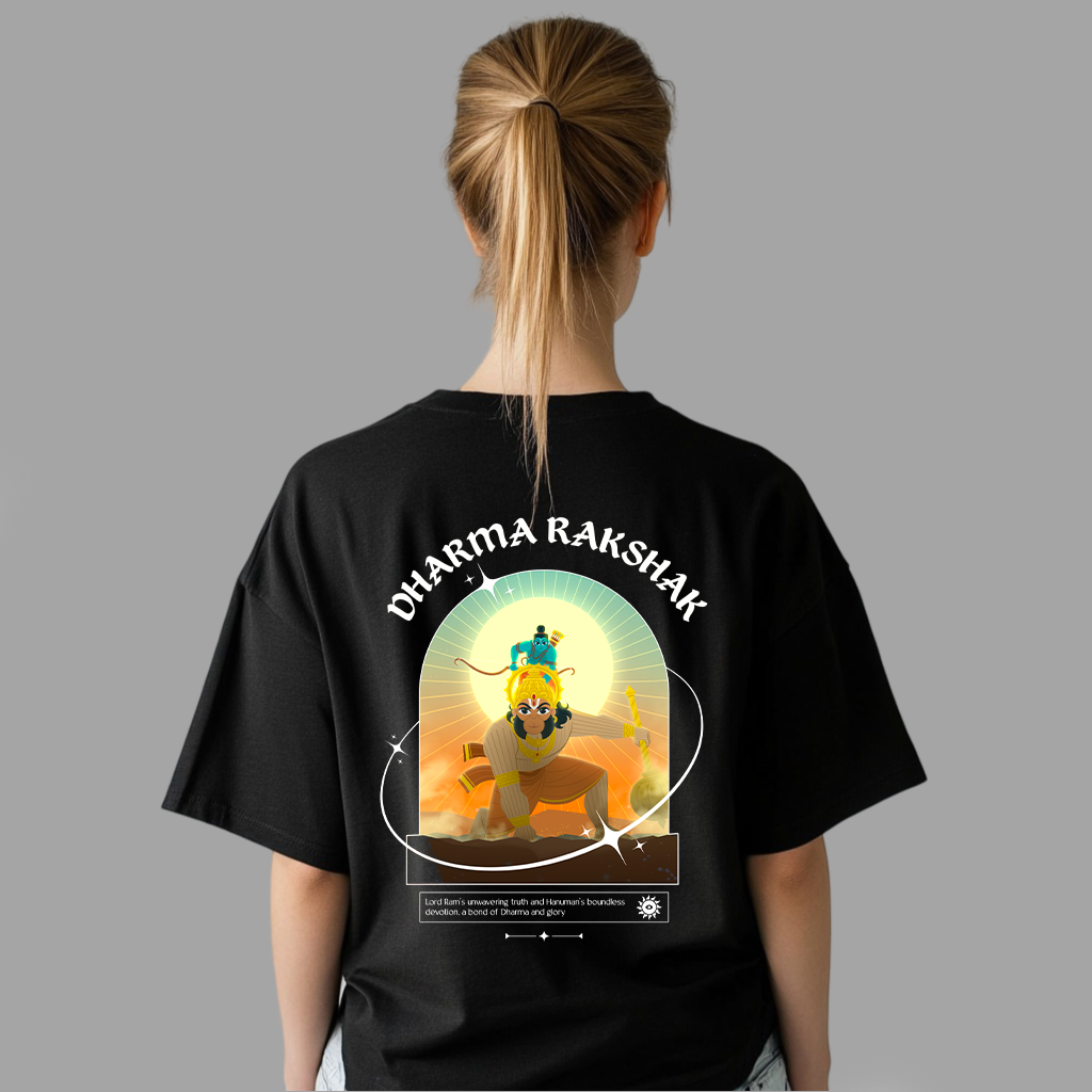 Dharma Rakshak | Unisex Oversized T-Shirt