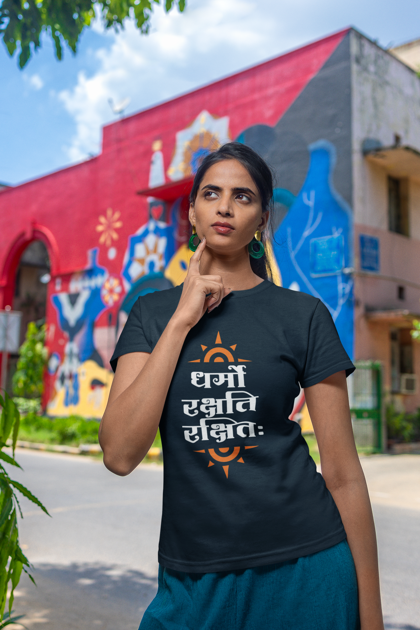 Dharmo Rakshati Rakshitah | Unisex Short Sleeve T Shirt