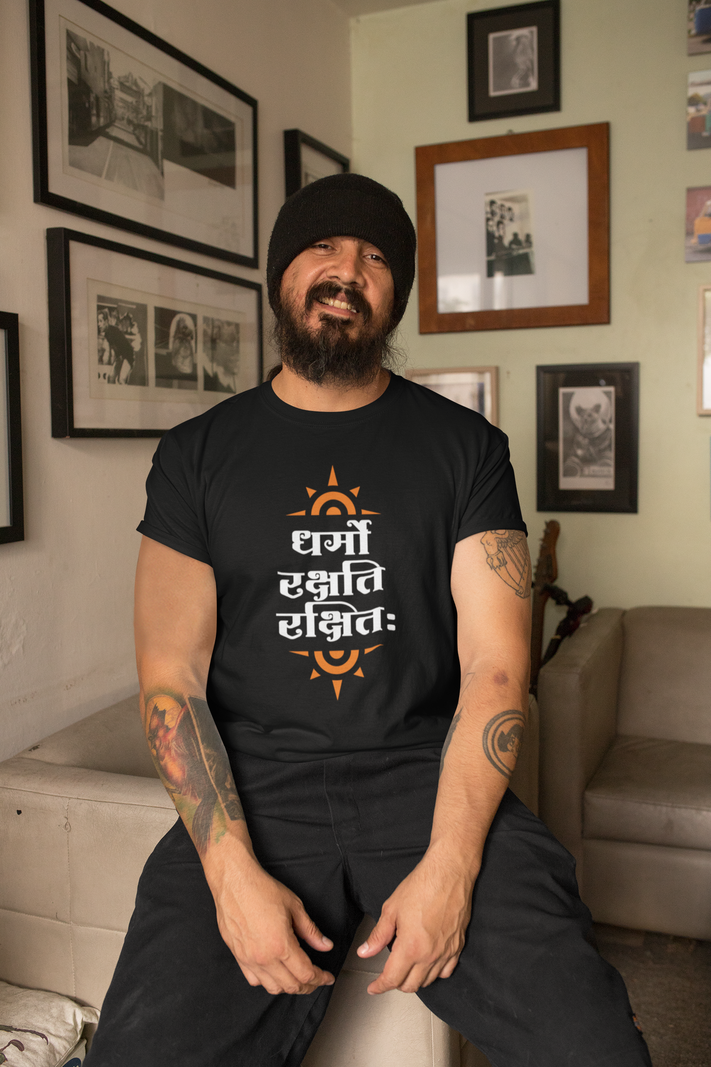 Dharmo Rakshati Rakshitah | Unisex Short Sleeve T Shirt