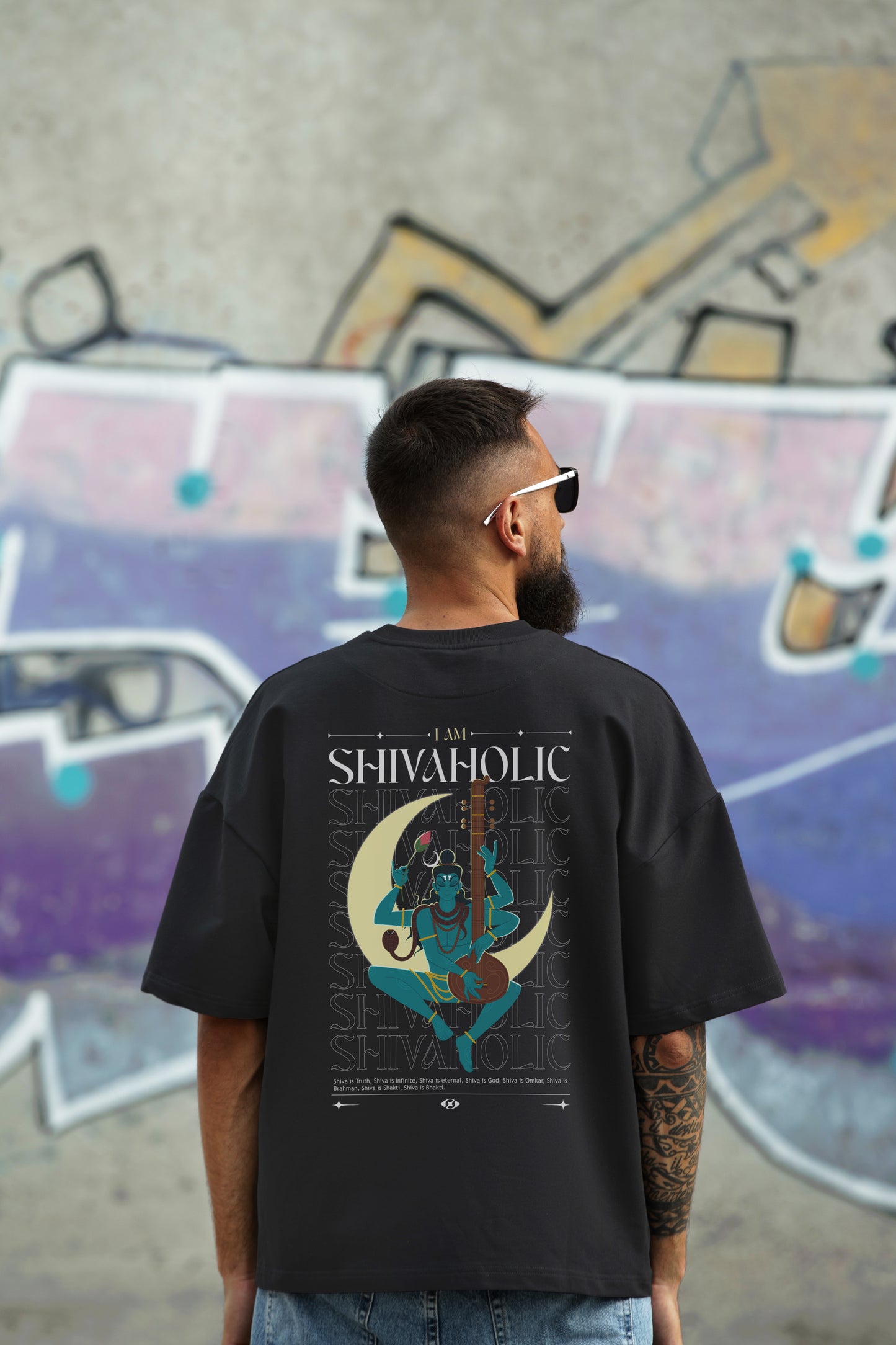 Shivaholic | Unisex Oversized T-Shirt