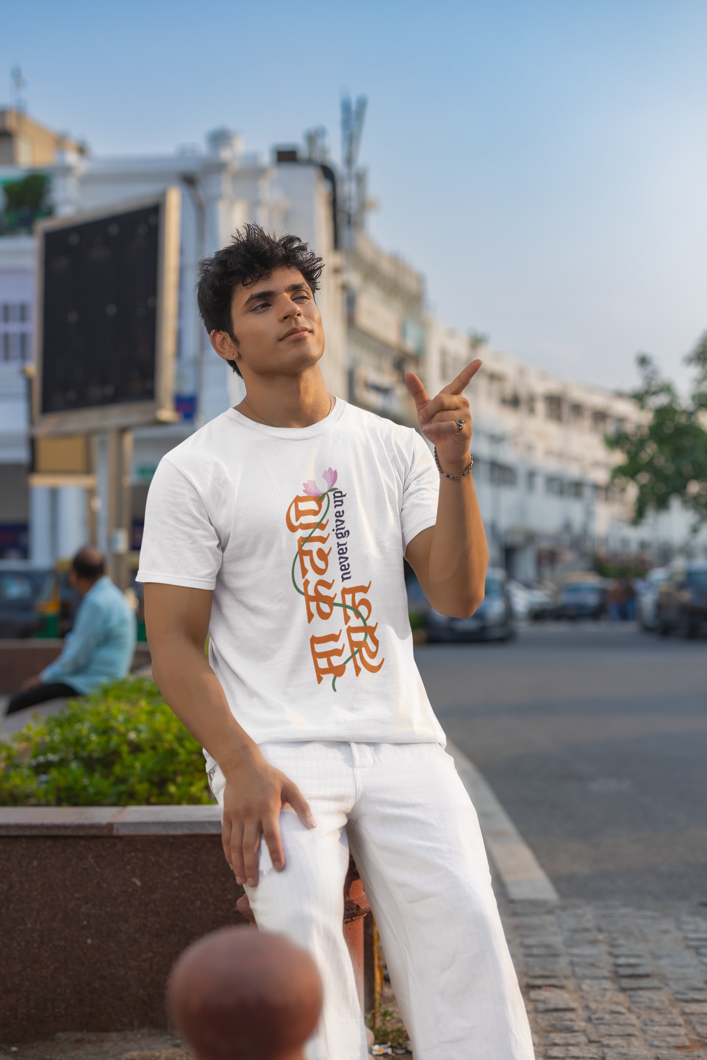 Never Give Up | Unisex Short Sleeve T Shirt