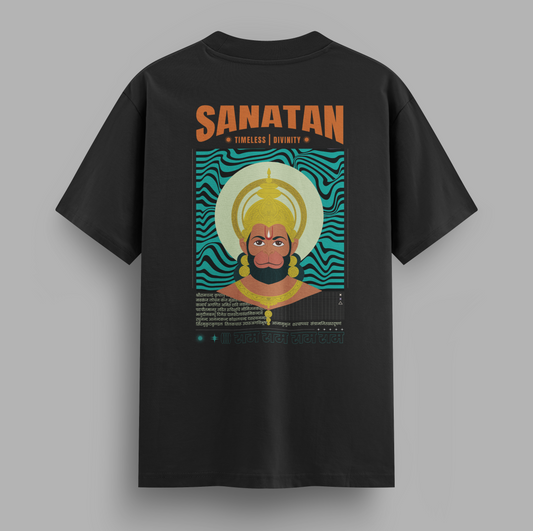 Sanatan Hanuman | Unisex Oversized T-Shirt